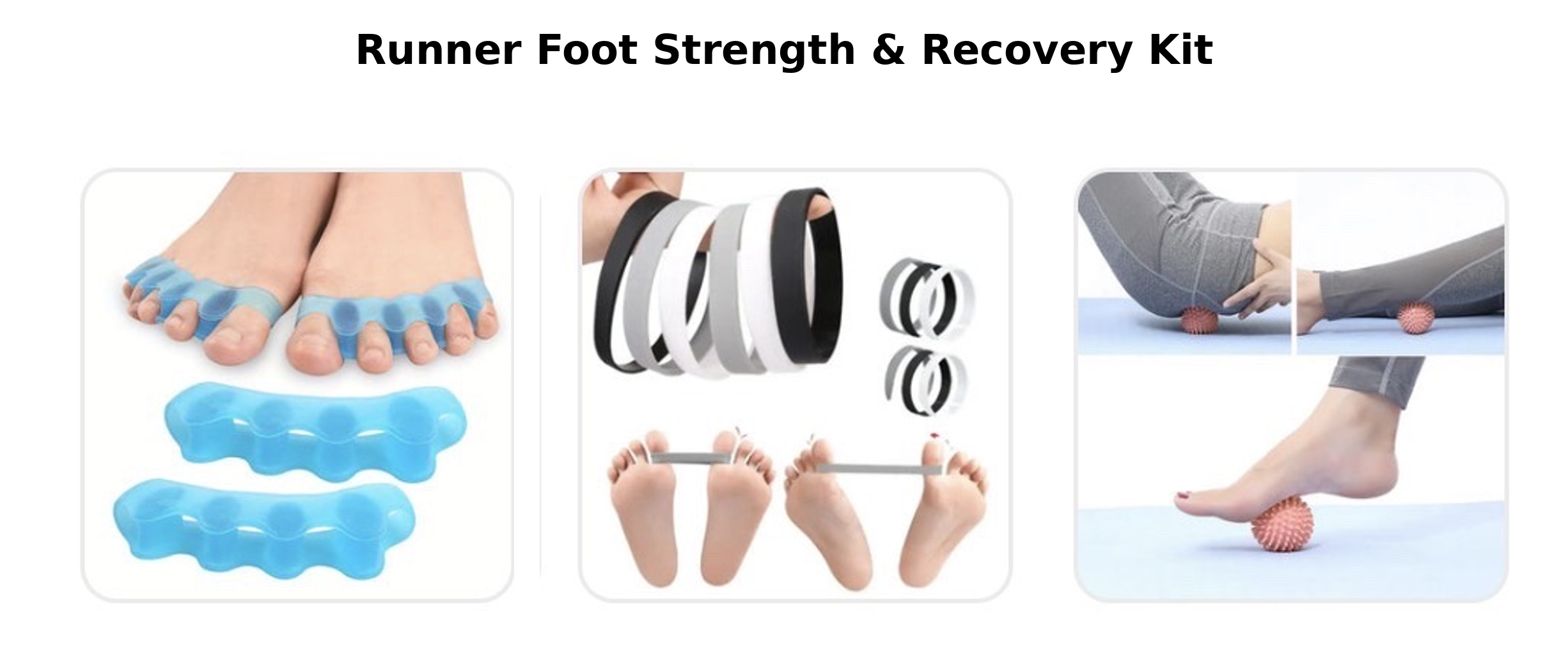 Runners foot recovery/strength kit