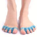 2 soft touch silicone toe spacers