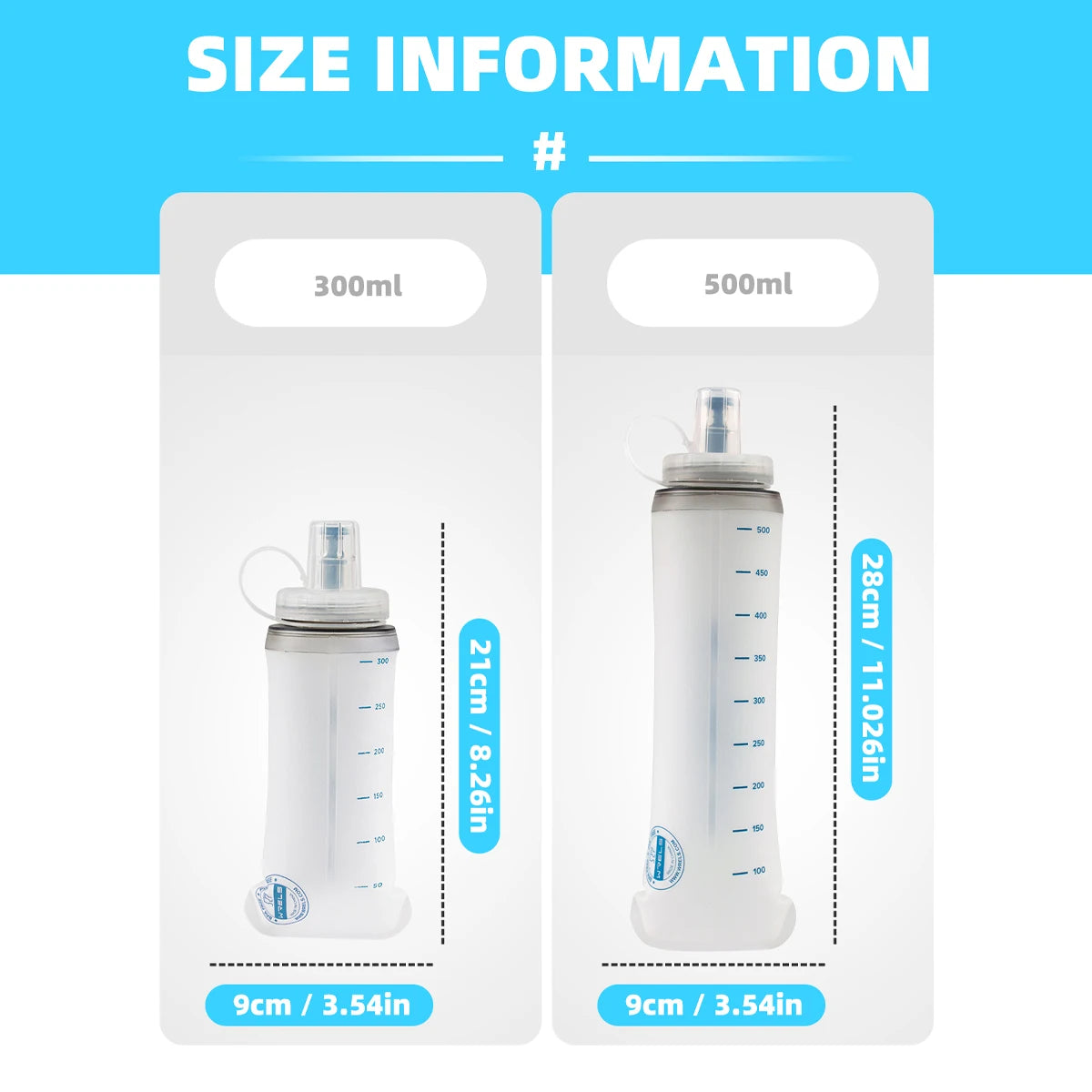 300-500ml Running Soft Flask